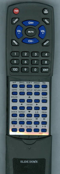 ANABA AV608V Replacement Remote