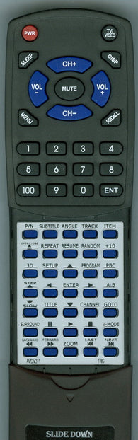 TRC AVDV311 Replacement Remote