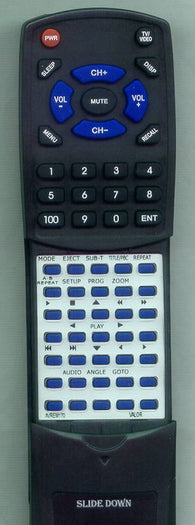 VALOR AVREM170 Replacement Remote