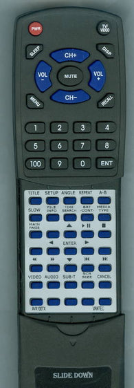 VANTEC AVX100TX Replacement Remote