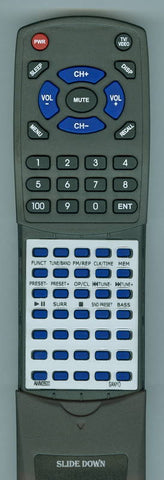 SANYO RTAWM3500 Replacement Remote