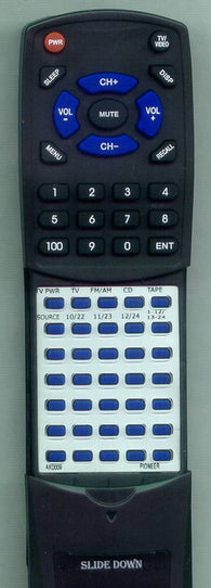 PIONEER CU760 Replacement Remote