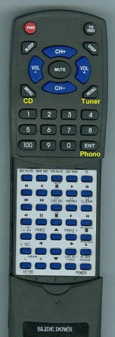 PIONEERINSERT AXD1063 Replacement Remote