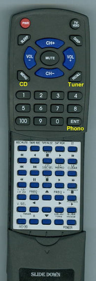 PIONEERINSERT C91 Replacement Remote