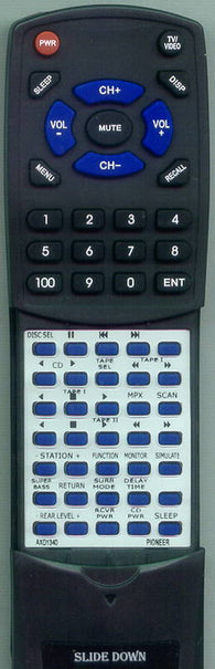 PIONEER VSX402 Replacement Remote