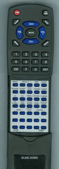 PIONEER AXD1387 Replacement Remote