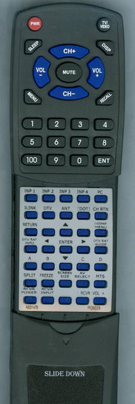 PIONEER PDP4340HD Replacement Remote