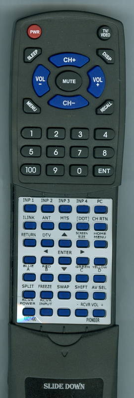 PIONEER RTAXD1490 Replacement Remote Control
