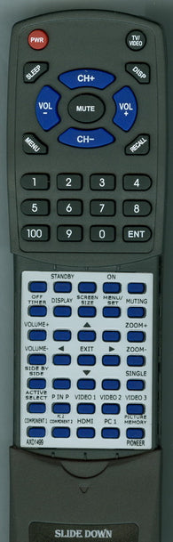 PIONEER RTAXD1499 Replacement Remote