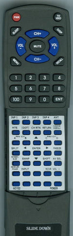PIONEER PDP50A5HD Replacement Remote