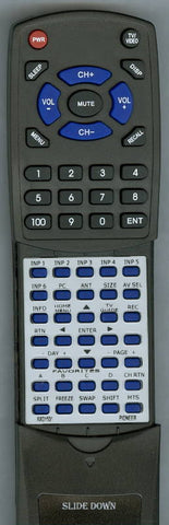 PIONEER PRO507PU Replacement Remote