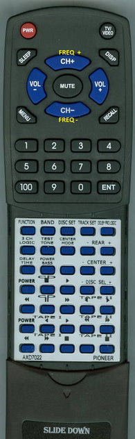 PIONEER AXD7022 Replacement Remote