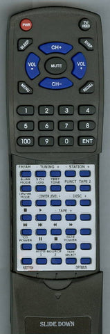 OPTIMUS 11888492 Replacement Remote
