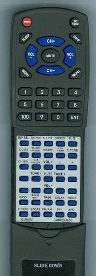 CA AZUR540RV1 Replacement Remote