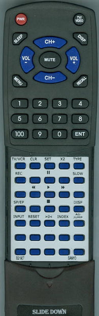 SANYO RTB21907 Replacement Remote