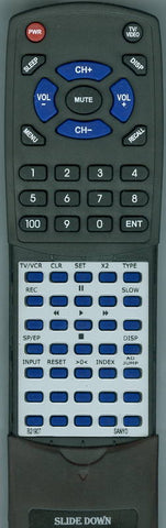 SANYO RTB21907 Replacement Remote