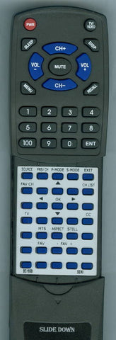 SEIKI BC18SB Replacement Remote