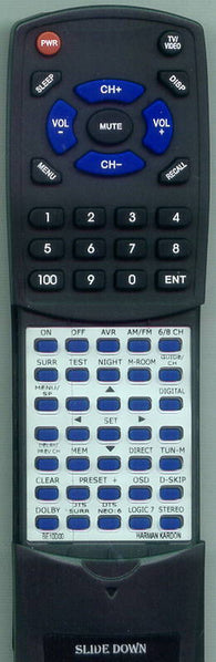HK RTBE10D00 Replacement Remote