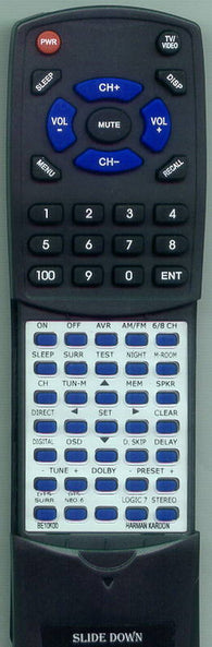 HK AVR 525 Replacement Remote