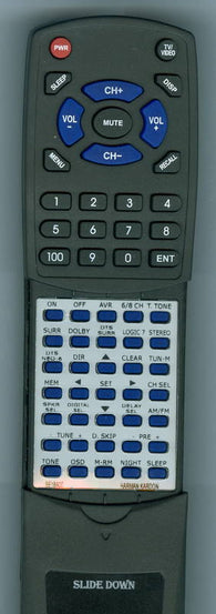 HK RTBE18A00 Replacement Remote