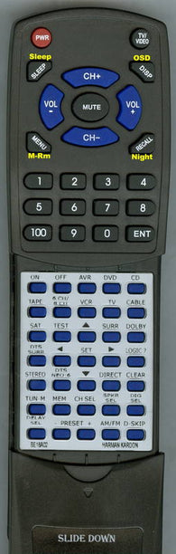 HK RTBE18A02 Replacement Remote