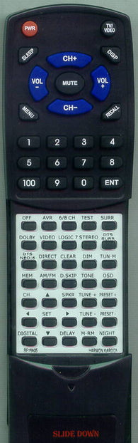 HK BE18A05 Replacement Remote