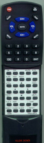 HK BE8W00 Replacement Remote