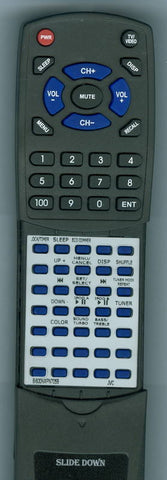 JVC RMSNXPN7A Replacement Remote