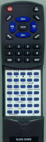 JVC RM-SMXKC58J Replacement Remote