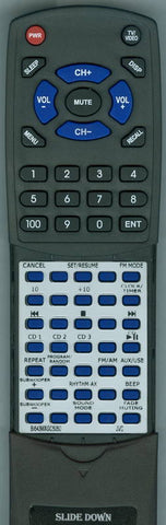 JVC RMSMXGC5J Replacement Remote