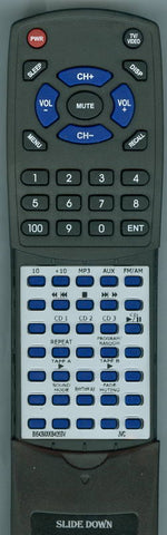 JVC MXKB4 Replacement Remote