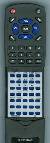 JVC BI643NXPS105WX Replacement Remote