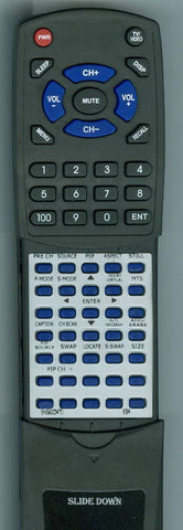 ESA PDP4294LV Replacement Remote