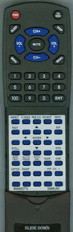 SAM HPP4261 Replacement Remote