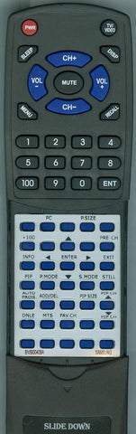 SAMSUNG LTP227WX Replacement Remote