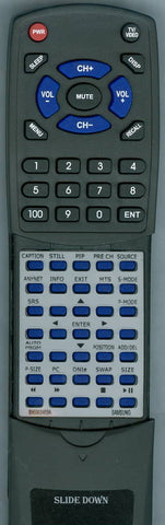 SAM LNR2668W Replacement Remote