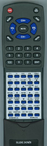 SAMSUNG N81B series Replacement Remote
