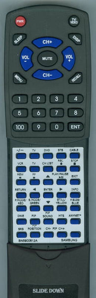 SAMSUNG LN26R81B Replacement Remote