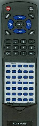 SAM UN46C9000ZFXZAMINI Replacement Remote