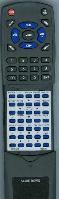 SAMSUNG LN55C750R2FXZA Replacement Remote