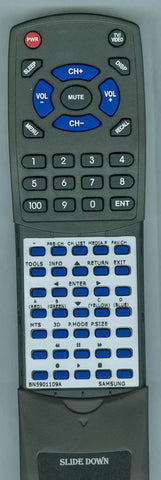 SAM RTBN5901109A Replacement Remote