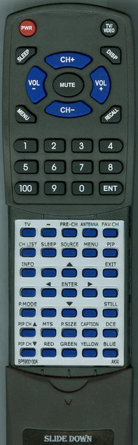 AKAI PT50DL14 Replacement Remote