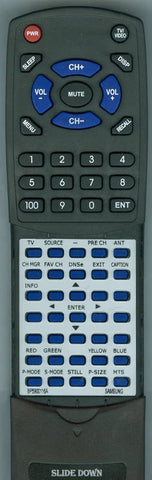 SAM HLS6767WX Replacement Remote