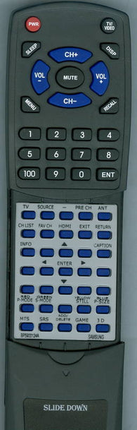SAMSUNG HLT5075SX/XAA Replacement Remote