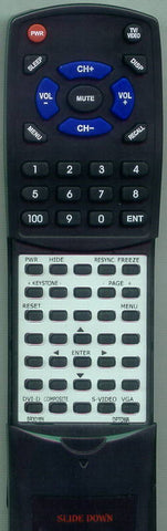 OPTOMA RTBR3016N Replacement Remote