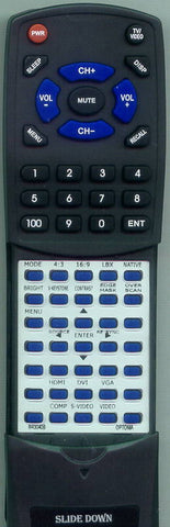 OPTOMA HD710 Replacement Remote
