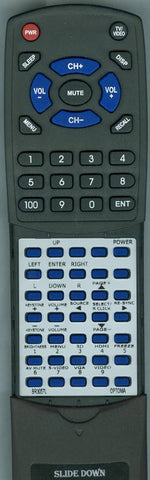 OPTOMA TX6313D Replacement Remote