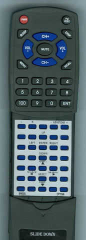 OPTOMA TX7793D Replacement Remote