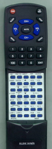 MAXENT BRC257SC Replacement Remote