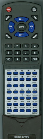 SAMSONIC RTBS8500 Replacement Remote